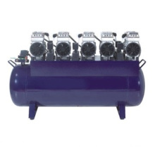 Dentalölfreier Luftkompressor Pfannkuchentank 90L Silent Air Compressor
